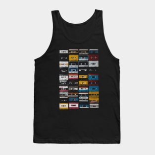 Old Music Cassettes Tank Top